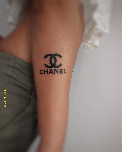 chanel tatto|chanel flower tattoos.